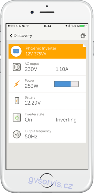 Měnič napětí SINUS Victron Energy Phoenix VE.Direct 250VA 48V